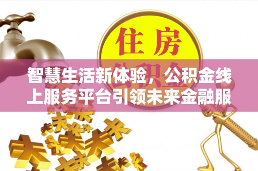 汉滨智慧生活新体验，公积金线上服务平台引领未来金融服务