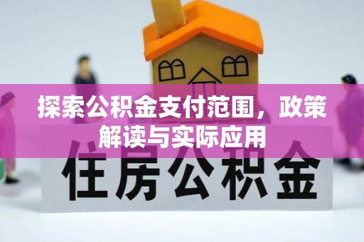 汉滨探索公积金支付范围，政策解读与实际应用