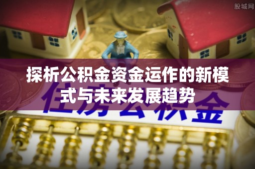 汉滨探析公积金资金运作的新模式与未来发展趋势